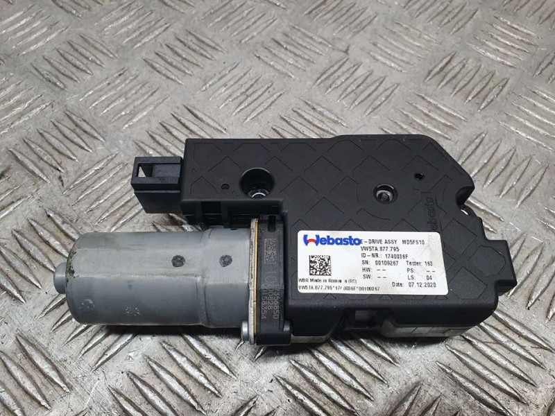 Recambio de motor techo electrico para audi a3 sedan (8ys) 35 tdi s line referencia OEM IAM 5TA877795 1740036F 6 PINES