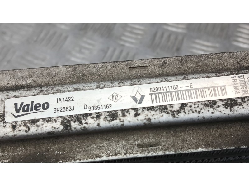 Recambio de intercooler para opel vivaro a furgoneta (x83) 2.0 cdti (f7) referencia OEM IAM 93854162 VALEO 992563J 8200144460E