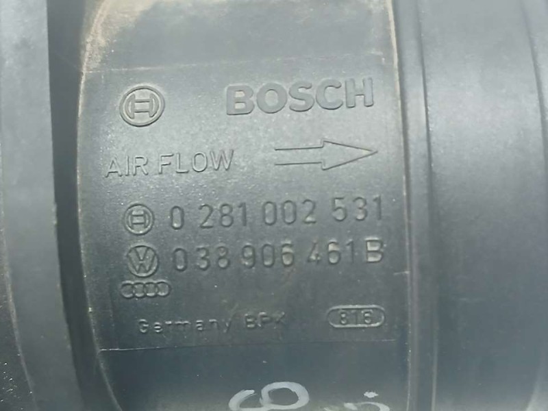 Recambio de caudalimetro para volkswagen caddy ka/kb (2k) furg. referencia OEM IAM 038906461B 0281002531 BOSCH
