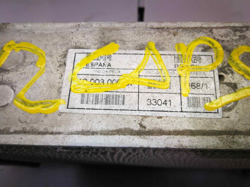 Recambio de intercooler para nissan cabstar chasis cabina referencia OEM IAM  3341 