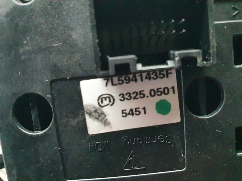 Recambio de mando multifuncion para porsche cayenne (typ 9pa) s referencia OEM IAM 7L5941435F 33250501 