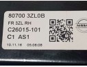Recambio de elevalunas delantero derecho para nissan pulsar (c13) acenta referencia OEM IAM 807003ZL0B C26015101 ELECTRICO 2 PIN