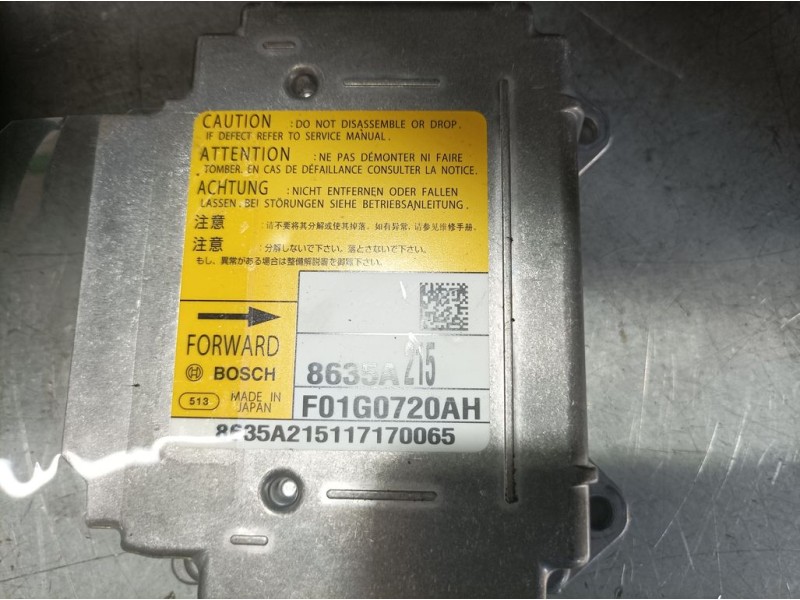 Recambio de kit airbag para mitsubishi asx (ga0w) challenge 2wd referencia OEM IAM   C/SALPICADERO , PRETENSORES Y AIRBAG RODILL