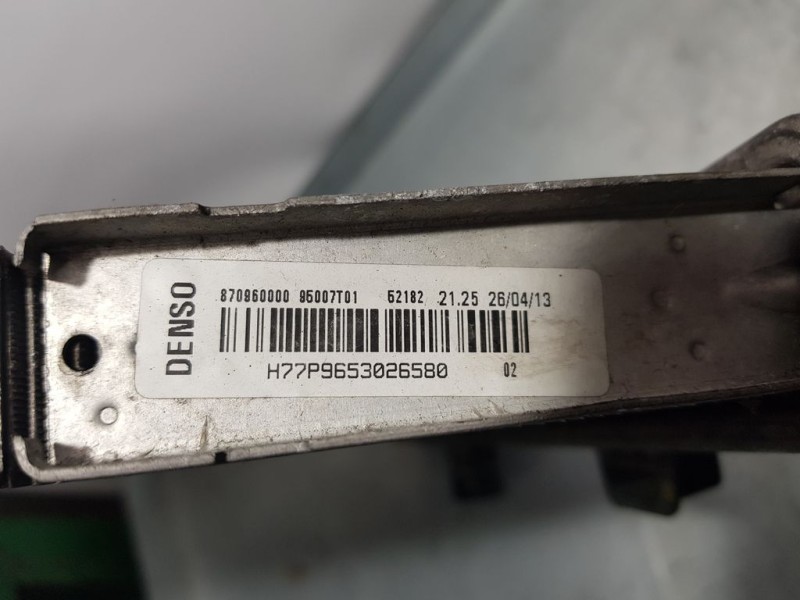 Recambio de radiador agua para peugeot 207 urban referencia OEM IAM 9653026580 870960000 DENSO