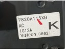 Recambio de mando climatizador para mitsubishi asx (ga0w) challenge 2wd referencia OEM IAM 7820A115XB  VISTEON
