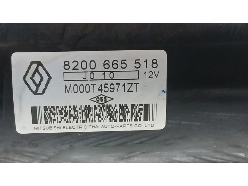 Recambio de motor arranque para renault megane iii berlina 5 p dynamique referencia OEM IAM 8200665518 MITSUBISHI M000T45971ZT