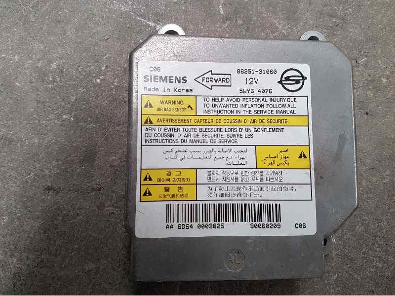 Recambio de kit airbag para ssangyong actyon 200 xdi 4wd limited referencia OEM IAM   C/ SALPICADERO
