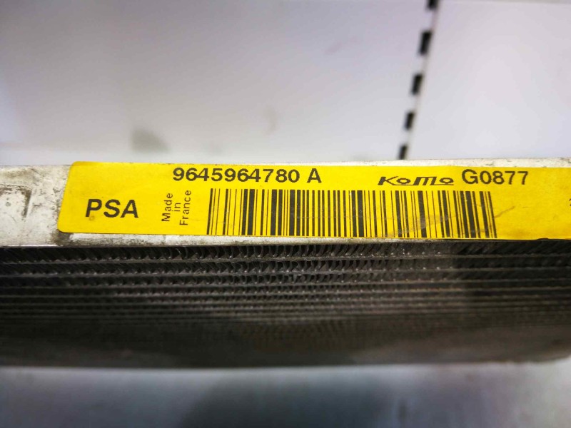 Recambio de condensador / radiador aire acondicionado para citroën xsara picasso 1.6 hdi 110 exclusive referencia OEM IAM 964596