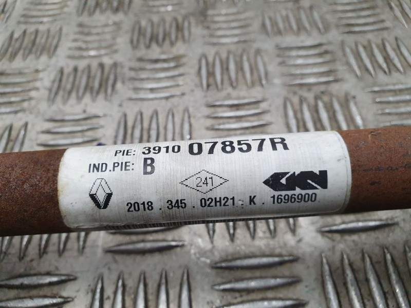 Recambio de transmision delantera derecha para dacia sandero stepway referencia OEM IAM 391007857R 1696900 