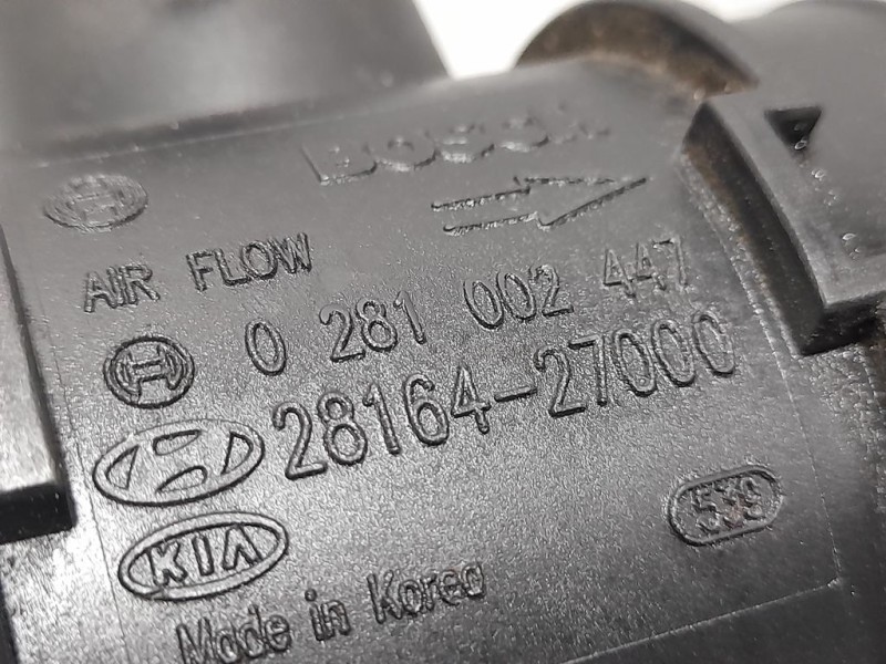 Recambio de caudalimetro para hyundai elantra (xd) 2.0 crdi comfort (4-ptas.) referencia OEM IAM 2816427000 0281002447 BOSCH