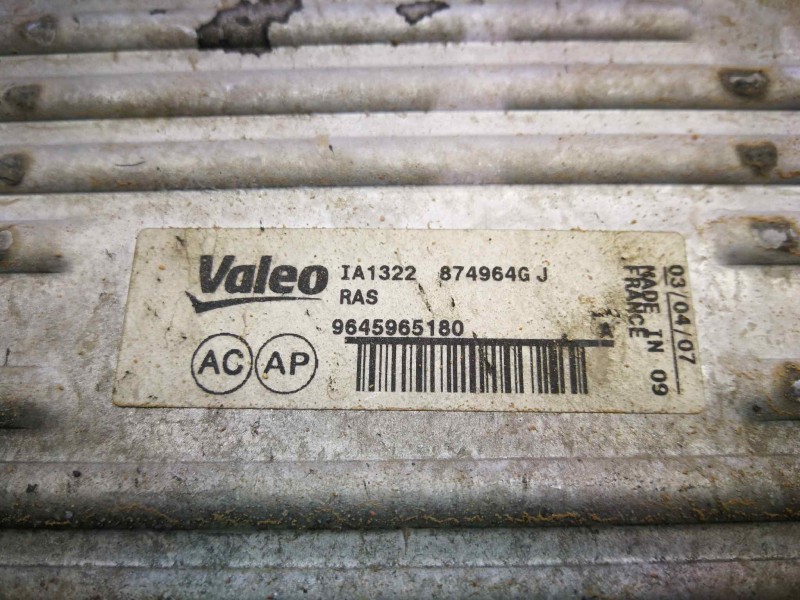 Recambio de intercooler para citroën xsara picasso 1.6 hdi 110 exclusive referencia OEM IAM 9645965180  