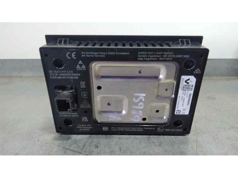 Recambio de cargador inductivo para renault captur ii techno referencia OEM IAM 283422845R  