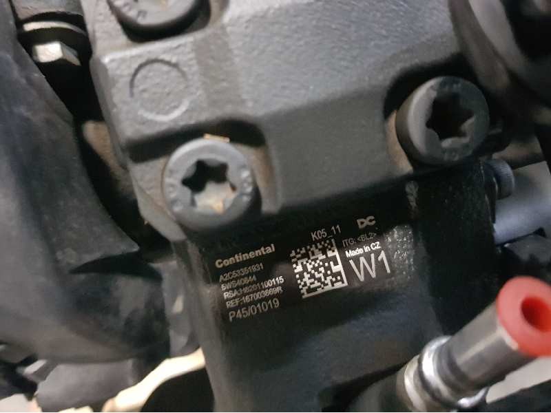 Recambio de motor completo para nissan pulsar (c13) acenta referencia OEM IAM K9K646 D385546 INYECCIÓN CONTINENTAL