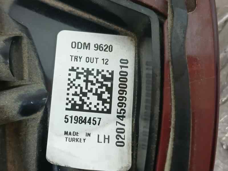 Recambio de reflectante trasero izquierdo para fiat tipo ii (356) sedan easy referencia OEM IAM 51984457  VA EN TAPA MALETA