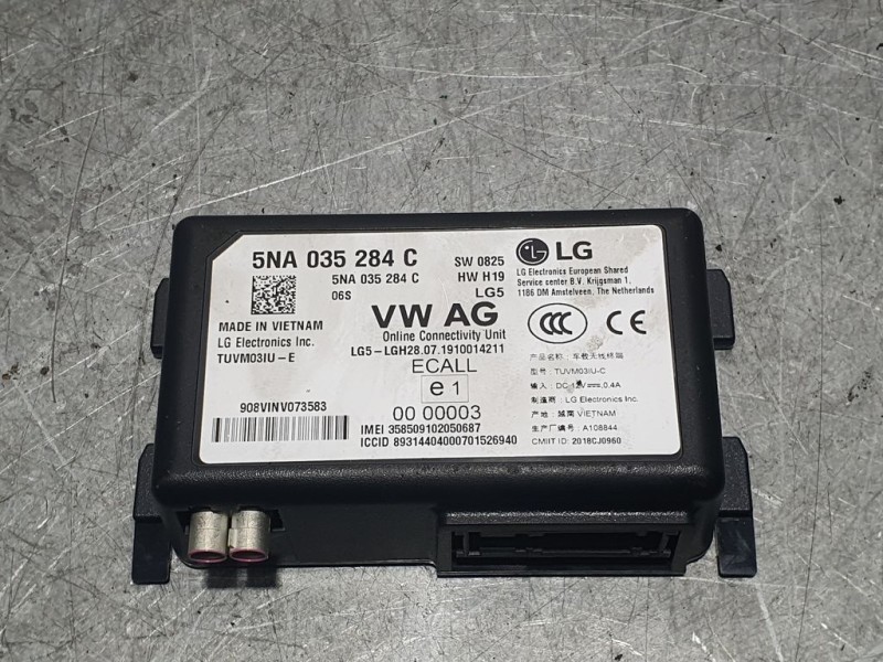Recambio de modulo electronico para volkswagen golf vii lim. (bq1) e-golf referencia OEM IAM 5NA035284C 208CJ0960 LG