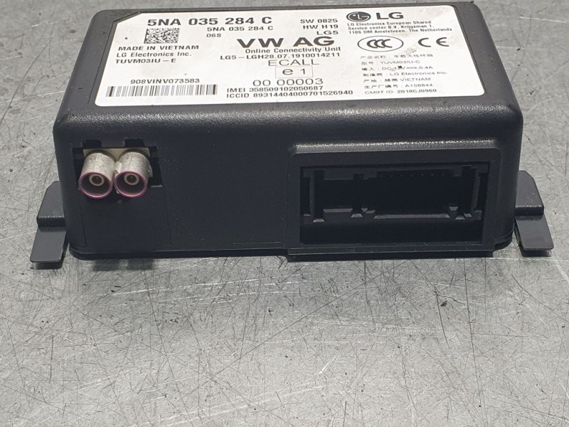 Recambio de modulo electronico para volkswagen golf vii lim. (bq1) e-golf referencia OEM IAM 5NA035284C 208CJ0960 LG