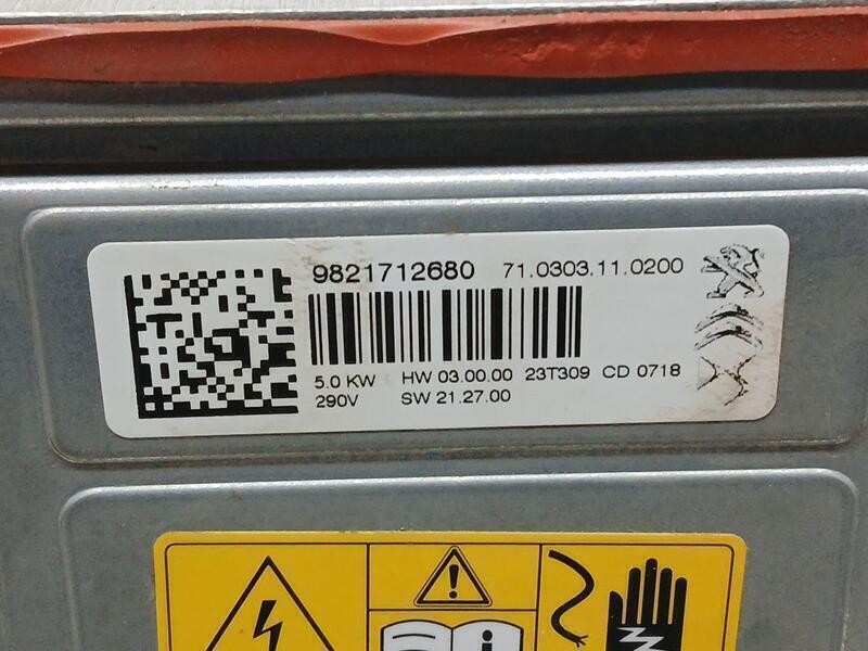 Recambio de bomba calefaccion para jeep avenger (j2) electric referencia OEM IAM 9821712680  710303110200