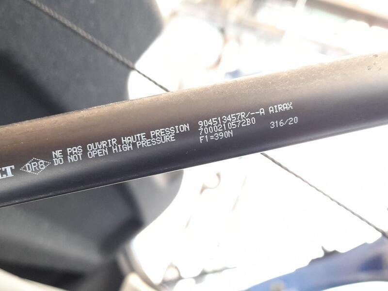 Recambio de amortiguadores maletero / porton para dacia sandero iii 1.0 tce 90 referencia OEM IAM 904513457R  