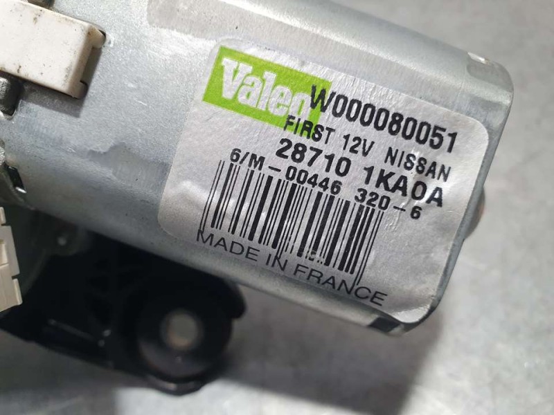 Recambio de motor limpia trasero para nissan pulsar (c13) acenta referencia OEM IAM 287101KA0A W000080051 VALEO