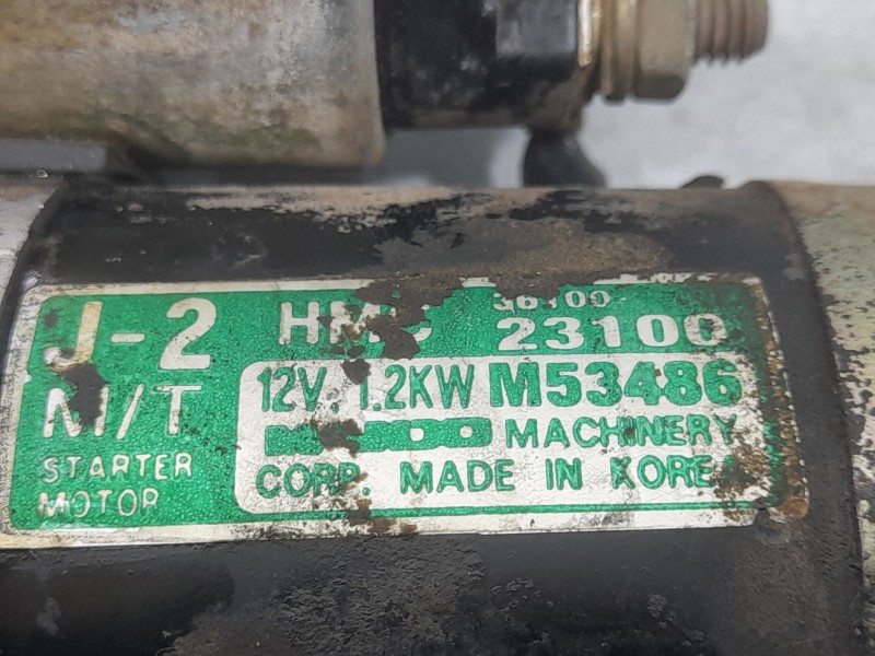 Recambio de motor arranque para hyundai coupe (j2) 1.6 fx coupe referencia OEM IAM 3610023100  