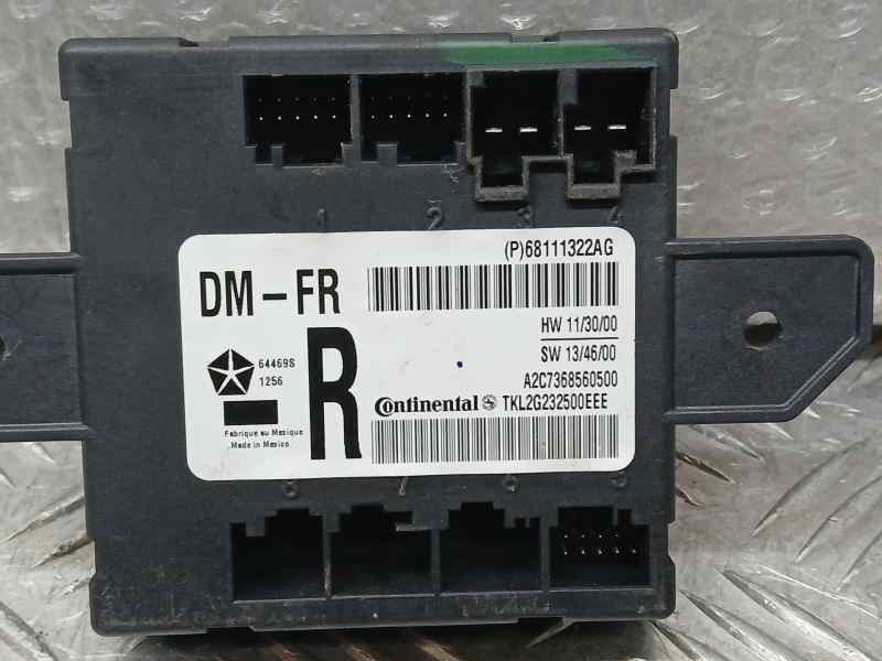 Recambio de modulo electronico para jeep cherokee limited 4x2 referencia OEM IAM 68111322AG A2C7368560500 CONTINENTAL