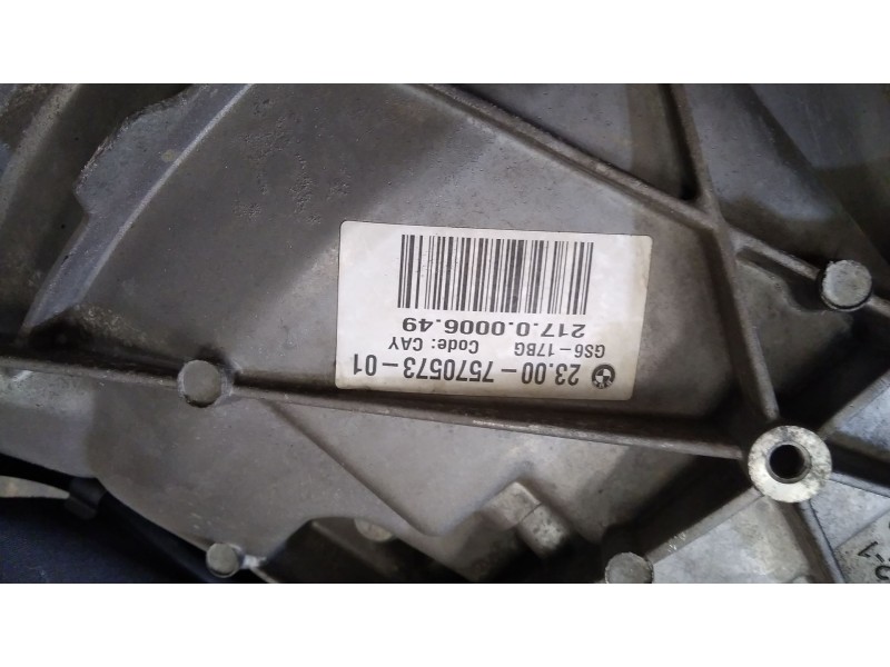 Recambio de caja cambios para bmw z4 roadster (e85) 2.0 i referencia OEM IAM GS617BG 6 Velocidades 23007629518