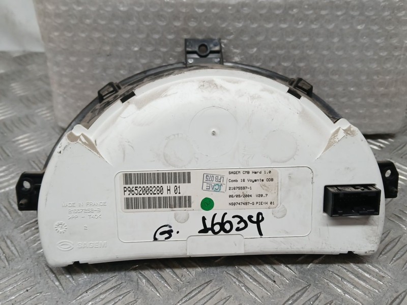 Recambio de cuadro instrumentos para citroën c2 (jm_) 1.1 referencia OEM IAM 9652008280  NS0747497G