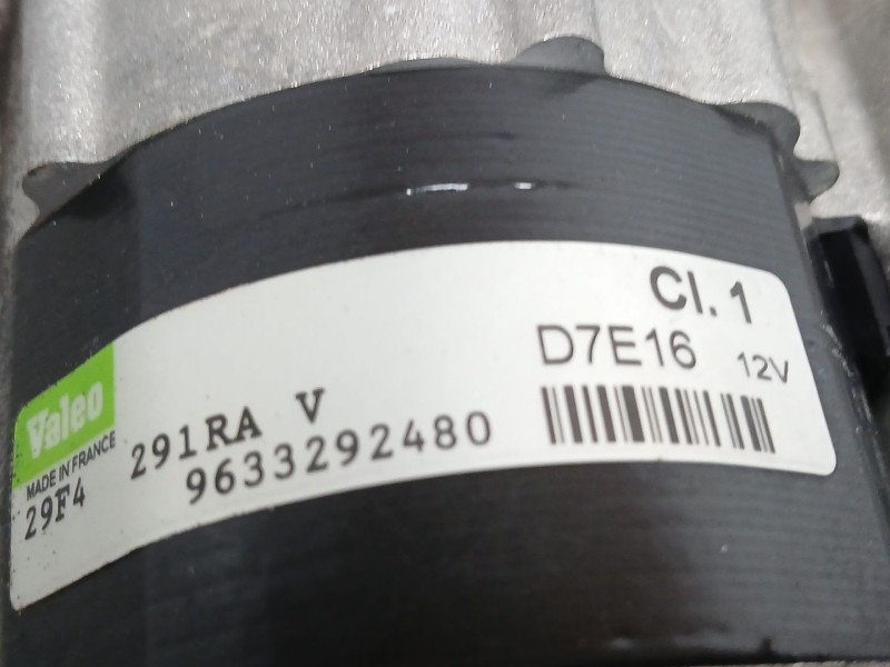 Recambio de motor arranque para citroën c2 (jm_) 1.1 referencia OEM IAM 9633292480 VALEO D7E16