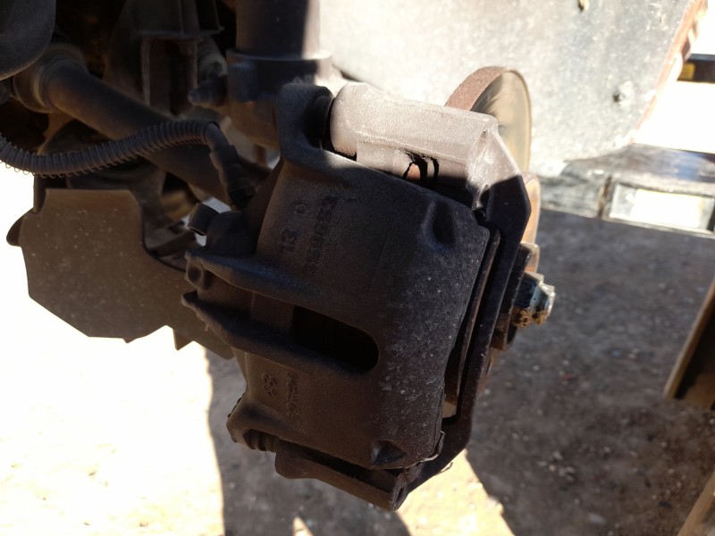 Recambio de pinza freno delantera izquierda para peugeot 206 hatchback (2a/c) 1.4 i referencia OEM IAM 4400J2 BOSCH 