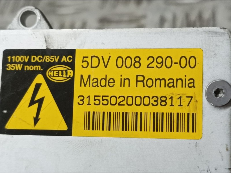 Recambio de centralita faros xenon para nissan qashqai (j10) acenta referencia OEM IAM 5DV00829000  HELLA