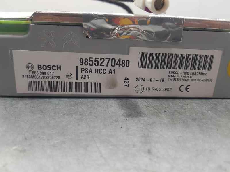 Recambio de modulo electronico para citroën c3 origins referencia OEM IAM 9855270480  SISTEMA AUDIO/RADIO