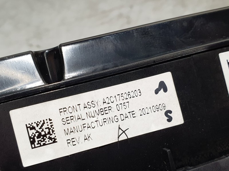 Recambio de mando climatizador para mazda cx-30 basis 2wd referencia OEM IAM BGKM61190 A3C10146700 