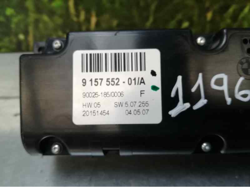 Recambio de mando climatizador para bmw x5 (e70) 3.0d referencia OEM IAM 915755201  