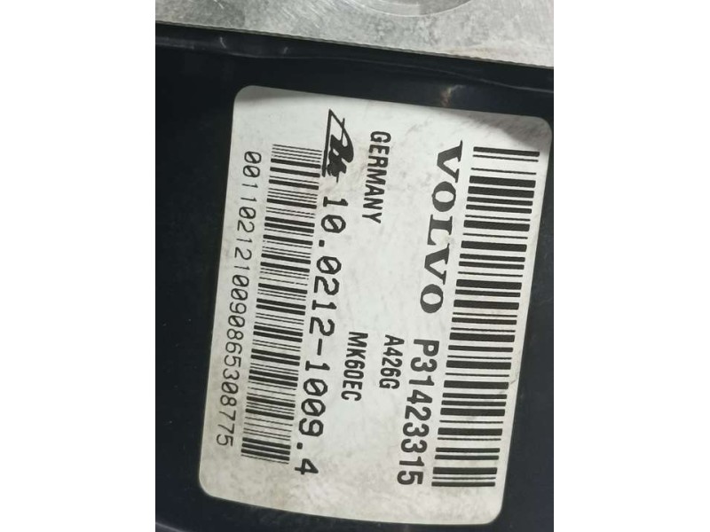 Recambio de abs para volvo v40 cross country momentum referencia OEM IAM 31423315 10021210094 ATE