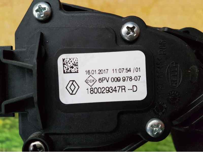 Recambio de potenciometro pedal para renault captur dynamique referencia OEM IAM 180029347RD 6PV00997807 HELLA