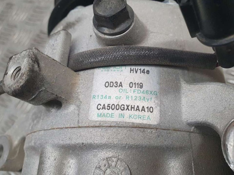 Recambio de compresor aire acondicionado para kia stinger (ck) gt-line 2wd referencia OEM IAM CA500GXHAA10  