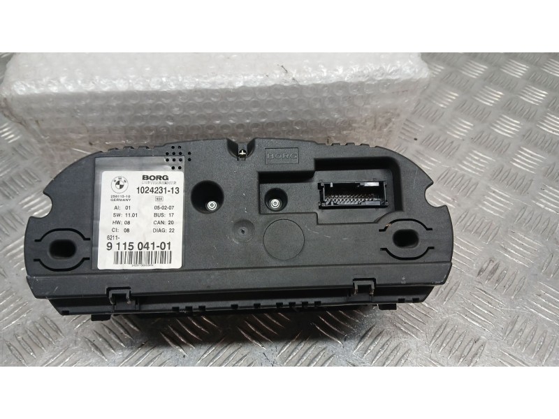 Recambio de cuadro instrumentos para bmw z4 roadster (e85) 2.0 i referencia OEM IAM 1504101 BORG 102423113