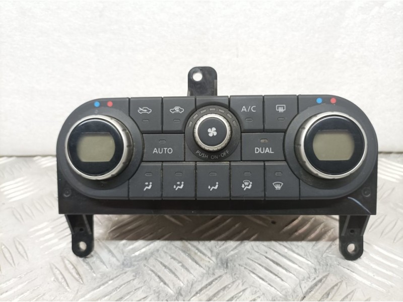 Recambio de mando climatizador para nissan qashqai (j10) tekna premium referencia OEM IAM 27500JD45C A02000A7706001 CALSONIC KAN