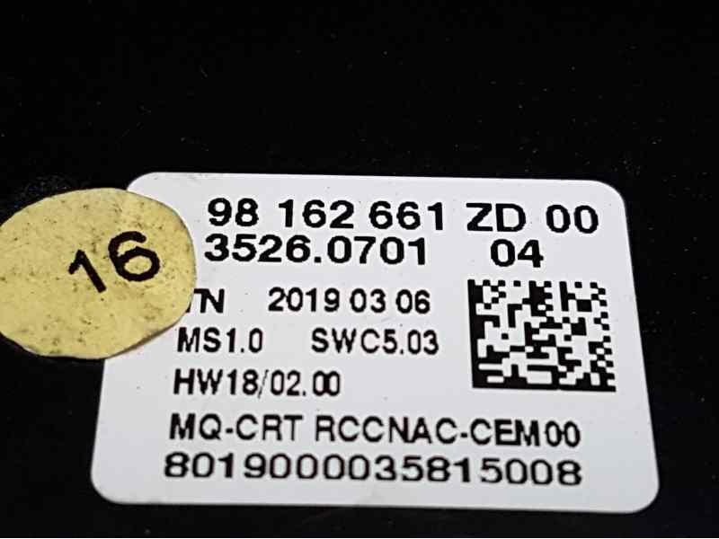 Recambio de sistema navegacion gps para citroën berlingo furgón nuevo berlingo talla xl blue hdi (2019) referencia OEM IAM 98162