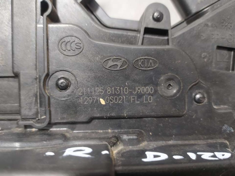 Recambio de cerradura puerta delantera izquierda para hyundai kona style hybrid 2wd referencia OEM IAM 81310J9000  5 PINES