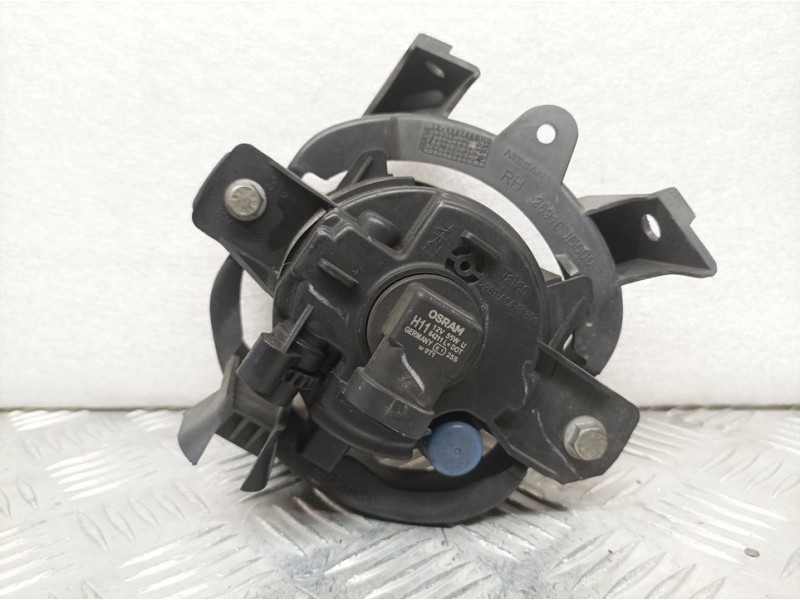 Recambio de faro antiniebla derecho para nissan qashqai (j10) tekna premium referencia OEM IAM 261508990A 89206441 VALEO