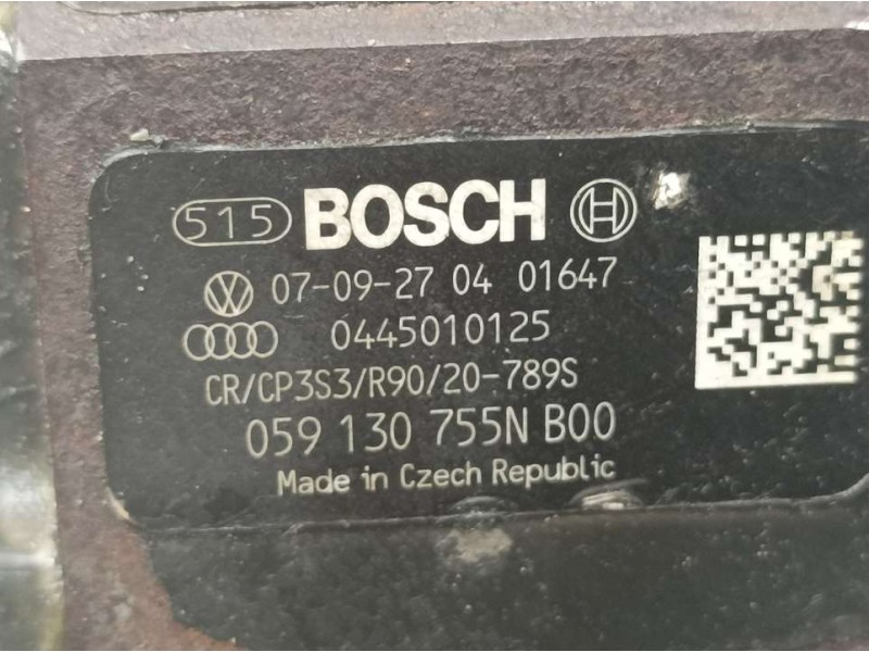 Recambio de bomba alta presion para volkswagen crafter caja cerrada caja cerrada 35 referencia OEM IAM 059130755N 0445010125 BOS