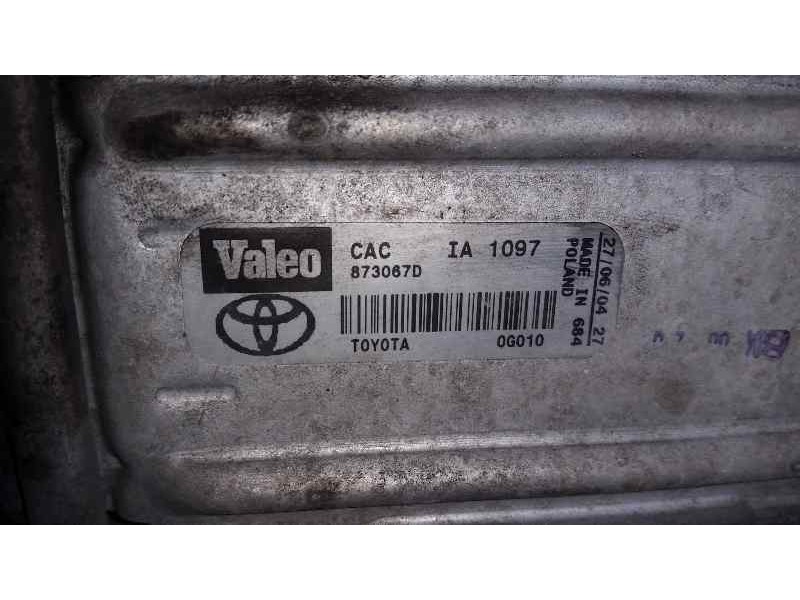 Recambio de intercooler para toyota avensis berlina (t25) 2.0 d4-d executive sedán (4-ptas) referencia OEM IAM 873067D  VALEO