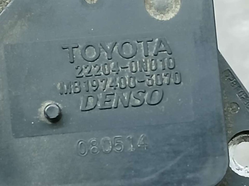 Recambio de caudalimetro para toyota corolla verso (r1) 2.2 d-4d luna referencia OEM IAM 222040N010 1974003070 DENSO