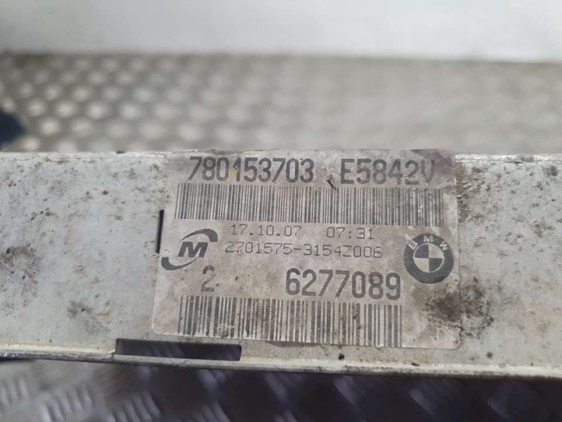 Recambio de radiador agua para bmw serie 1 berlina (e81/e87) 118d referencia OEM IAM 780153703 6277089 
