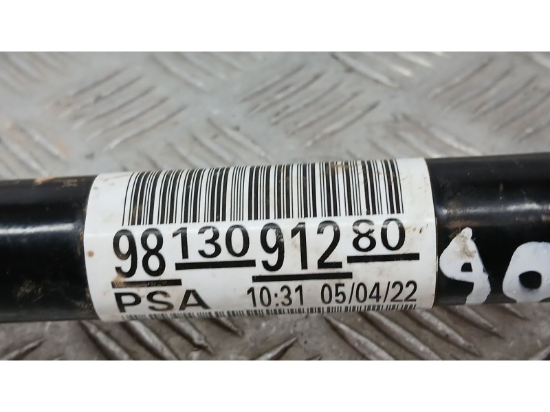 Recambio de transmision delantera derecha para peugeot traveller autobús (v_) 2.0 bluehdi 145 referencia OEM IAM 9813091280  