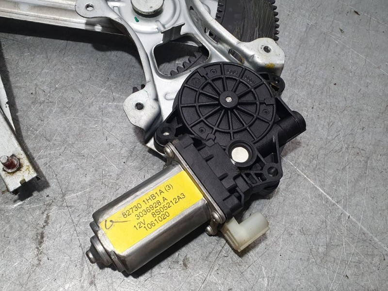 Recambio de elevalunas delantero derecho para nissan note visia referencia OEM IAM 827301HB1A  ELECTRICO 2 PINS