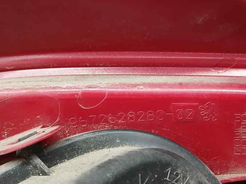 Recambio de piloto trasero izquierdo para peugeot 208 allure referencia OEM IAM 9672628280  