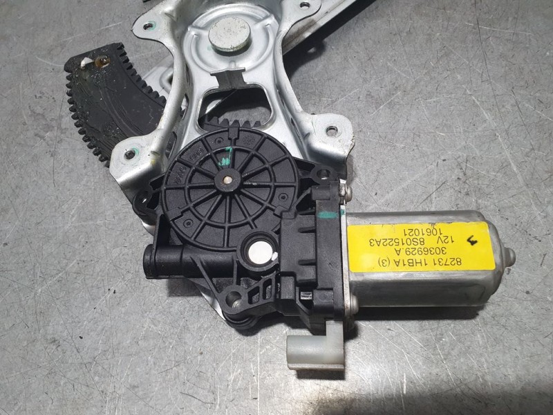 Recambio de elevalunas delantero izquierdo para nissan note visia referencia OEM IAM 827311HB1A  ELECTRICO 2 PINS