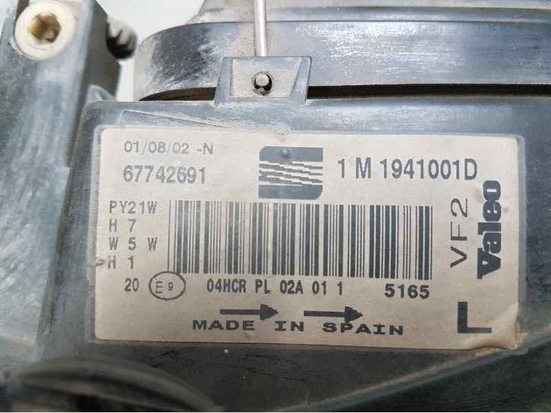 Recambio de faro izquierdo para seat leon (1m1) stella referencia OEM IAM 1M1941001D 67742691 VALEO-PULIR